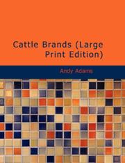 Cover of Cattle Brands