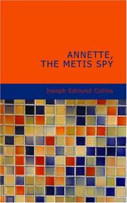 Cover of Annette, the Metis Spy