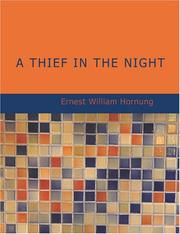 Cover of A Thief in the Night