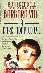 Cover of A dark-adapted eye