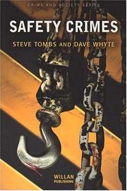 Cover of Safety crimes