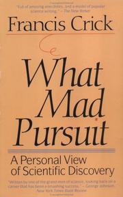 Cover of What mad pursuit