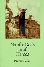 Cover of Nordic gods and heroes