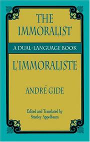 Cover of L'immoraliste