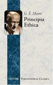 Cover of Principia ethica