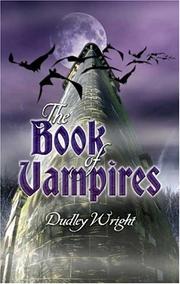 Cover of Vampires and vampirism
