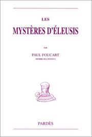 Cover of Les mystères d'Éleusis
