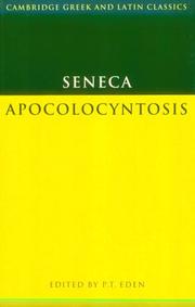 Cover of Apocolocyntosis