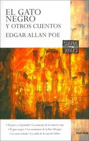 Cover of El gato negro y otros cuentos (Black Cat / Fall of the House of Usher / Masque of the Red Death / Murders in the Rue Morgue / Pit and the Pendulum / Purloined Letter)