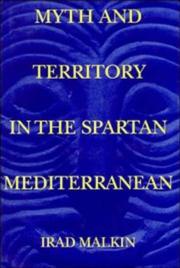 Cover of Myth and Territory in the Spartan Mediterranean