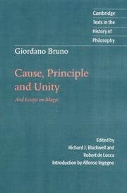 Cover of De la causa