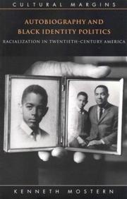 Cover of Autobiography and Black identity politics