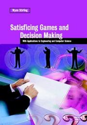 Cover of Satisficing Games and Decision Making