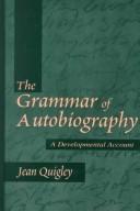 Cover of The grammar of autobiography
