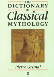 Cover of Dictionnaire de la mythologie grecque et romaine