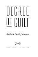 Cover of Degree of guilt