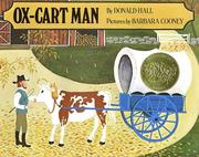 Cover of Ox-cart man