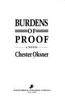Cover of Burdens of Proof