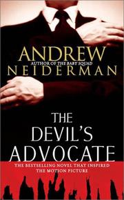 Cover of The Devil's advocate