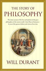 Cover of The Story of Philosophy