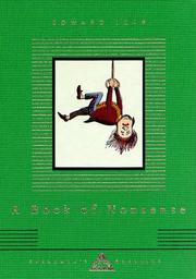 Cover of A book of nonsense