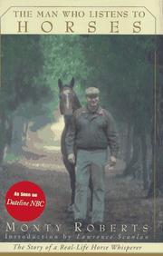 Cover of The man who listens to horses