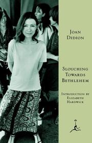 Cover of slouching towards bethlehem