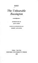 Cover of The Unbearable Bassington