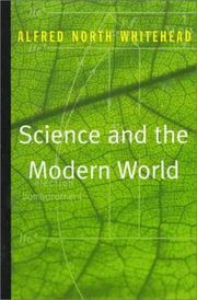 Cover of Science and the modern world