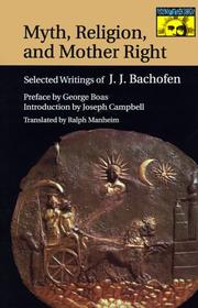 Cover of Mutterrecht und Urreligion