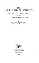 Cover of The Arthurian legend in the literatures of the Spanish Peninsula