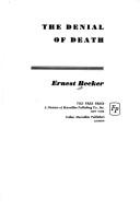 Cover of The Denial of Death