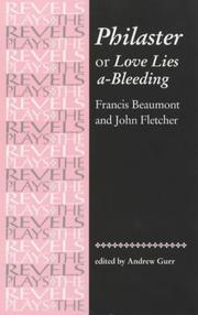 Cover of Philaster, or, Love lies a bleeding