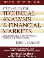 Cover of Study Guide to Technical Analysis of the Financial Markets