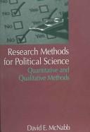 Cover of Research Methods for Political Science