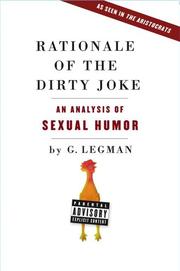 Cover of Rationale of the dirty joke