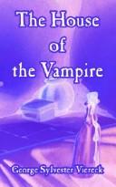Cover of House Of The Vampire, The