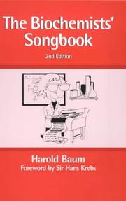 Cover of Biochemists' Songbook