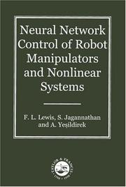 Cover of Neural network control of robot manipulators and nonlinear systems