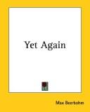 Cover of Yet again