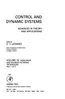 Cover of Control and Dynamic Systems
