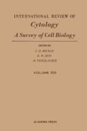Cover of International review of cytology