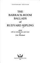 Cover of The Barrack-Room Ballads of Rudyard Kipling