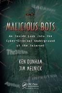 Cover of Malicious bots