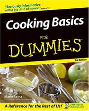 Cover of Cooking Basics for Dummies