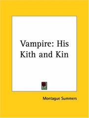 Cover of The Vampire