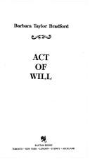 Cover of Act of will