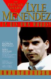Cover of The private diary of Lyle Menendez