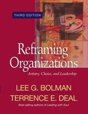 Cover of Reframing Organizations