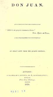 Cover of Don Juan